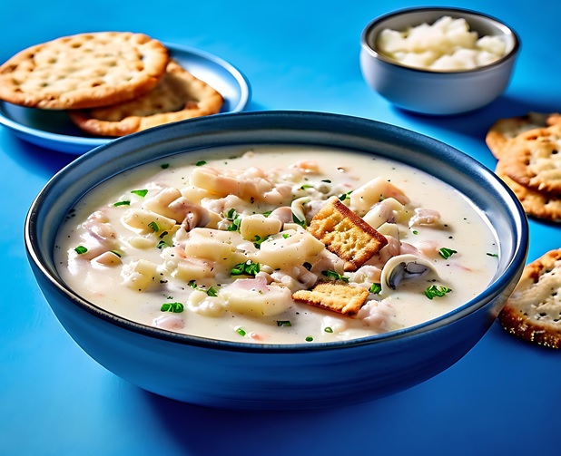 Woodman’s Quick and Easy Clam Chowder